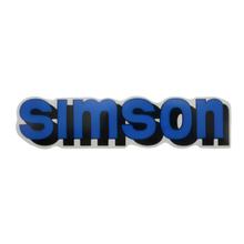 Klebefolie "SIMSON"-Tank, blau