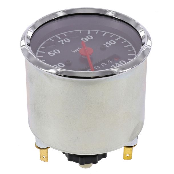 MZ Tachometer ø 80 mm - Kontrollleuchten BLAU + GRÜN - 3.0220 / 14 - ETZ125, 150, 250, 251 / 301 (140 km / h)