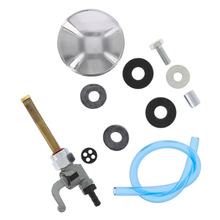 Simson SET Zubehör, Anbauteile zum Kraftstofftank S51, S70 - Tankdeckel, Kraftstoffhahn, Lagergummis, Kleinteile