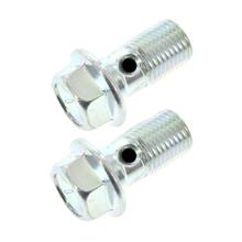 Paar Hohlschrauben zur Bremsleitung - verzinkt - M10x1, Länge 19 mm, SW12