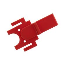 Simson Zündschlossabdeckung, rot - zum Armaturenträger S53, S83 C, CX