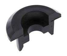 Anneau de support demi petit - plastique noir - demi-coque pour amortisseurs - Mokick/Scooter