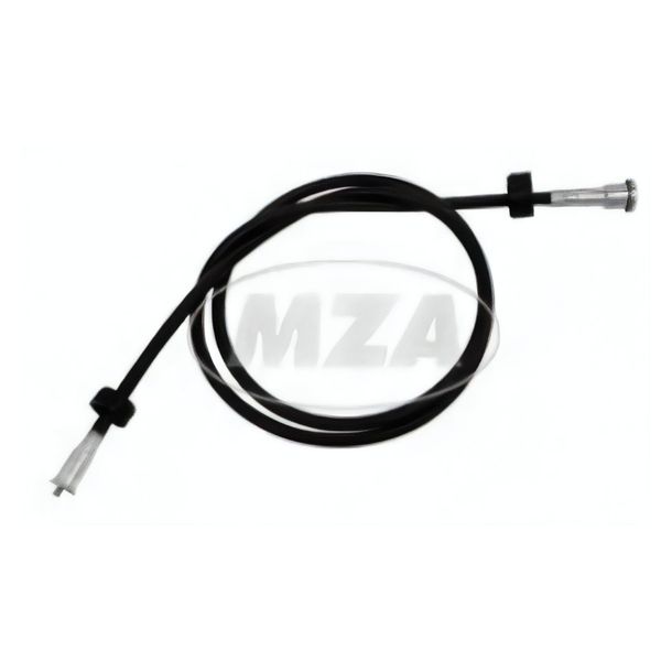 MZ speedometer cable, black - A/H 1500mm - TS, ETZ