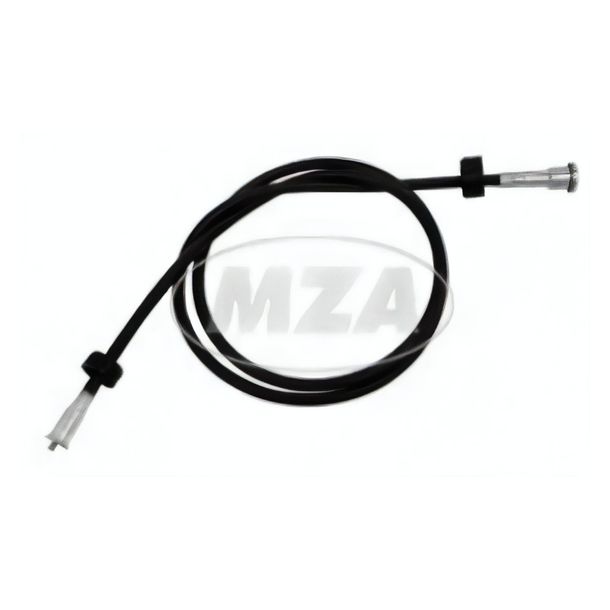 Cable velocímetro MZ A/H 1400mm, negro - para TS250/1