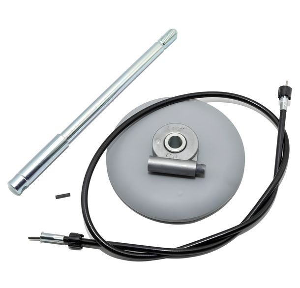 Kit de conversion Simson pour entraînement de tachymètre de moyeu pour 16 pouces - roue avant avec frein à tambour - S50, S70, S51, S53, S83