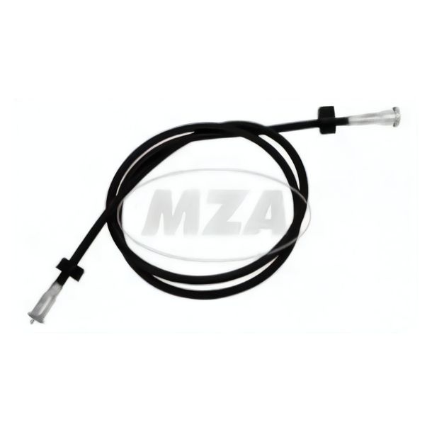 Cable velocímetro MZ, TS/ ES 125, 150 - 1350 mm, negro