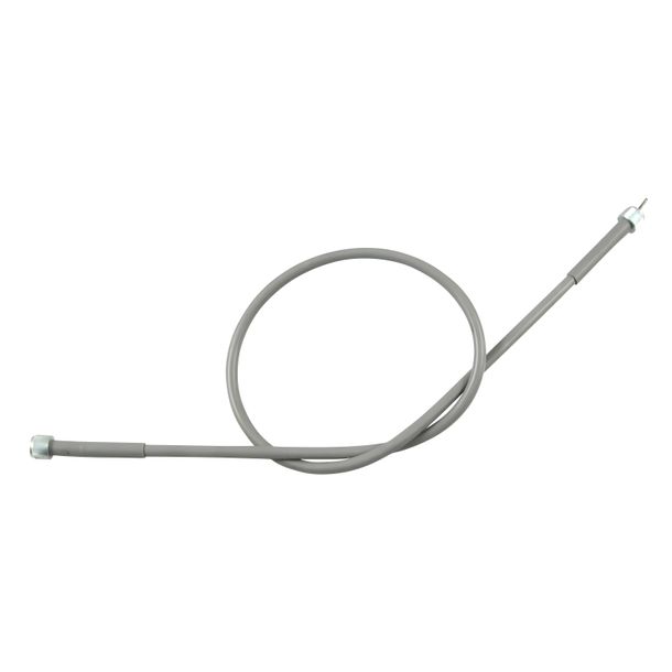 Cable velocímetro Simson SR2E, nueva versión - tuerca de unión 2x M10x1 - 750mm, gris