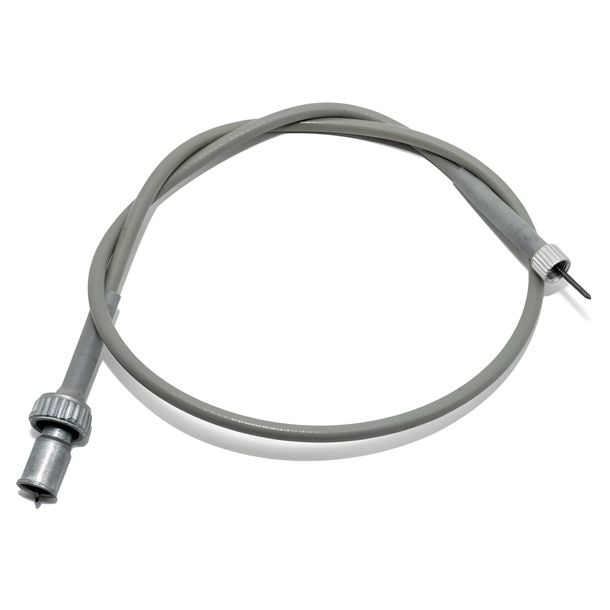 Simson Tachowelle SR2, alte Ausführung - 1x M10x1 + 1x M16x1,5 - 750 mm, grau