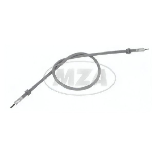 Cavo contachilometri KR50, nuovo design - dado a risvolto 2x M10x1 - 580 mm, grigio