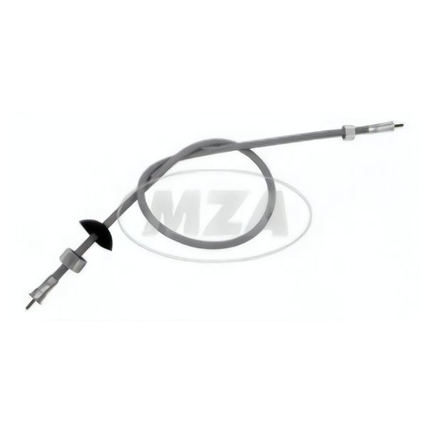 Cavo per speedo Simson SR2, vecchia versione - 1x M10x1 e 1x M16x1.5 - 750mm, grigio