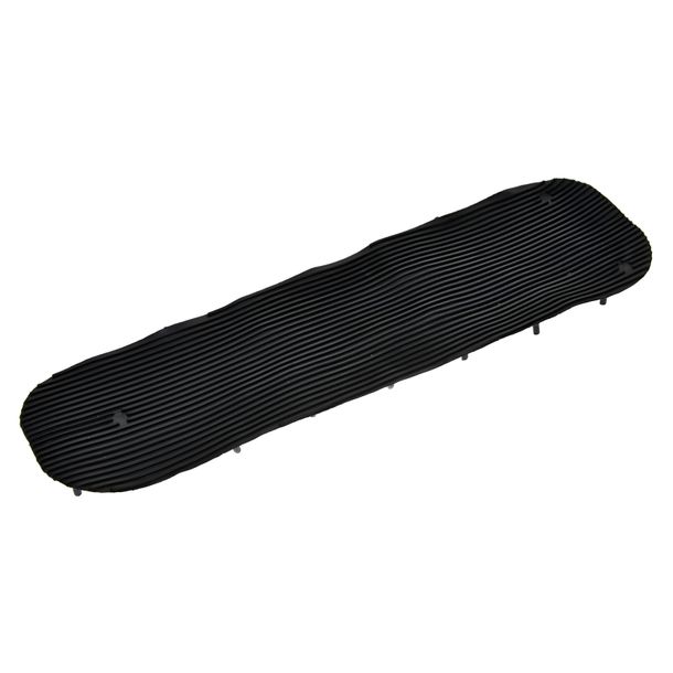 Revestimiento de reposapiés izquierdo con pomos, revestimiento de goma, KR51, solo para estribos MZA 25884-A-S