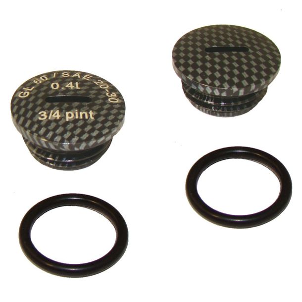 Set vite di tenuta Simson - alluminio carbonio con O-ring S51, S53, S70, SR50, SR80, KR51/2