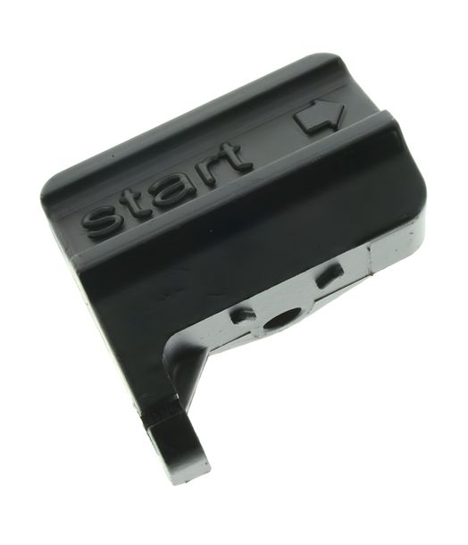 Simson Starterzugwiderlager mit *Start*-Logo - schwarz PPB - S51, S53, S70, S83, SR50, SR80