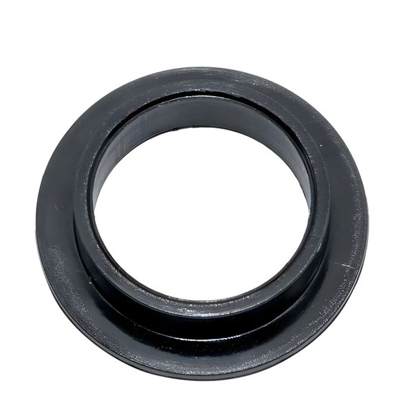 Spacer (plastic, black) - guide ring for throttle twist grip - for handlebar diameter 22 mm, with mirror right - KR51, bird series, suitable for MZ