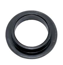 Distanzstück (Kunststoff, schwarz) - Führungsring f. Gasdrehgriff - für Lenker ø 22 mm, mit Spiegel rechts - KR51, Vogelserie, passend für MZ