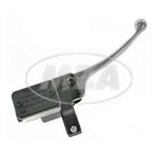 Maître cylindre hydraulique, levier de frein en aluminium poli