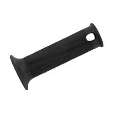 Poignée en caoutchouc avec profil moleté pour poignée d'accélérateur, noir avec trou pour la fixation de l'indicateur - Ø intérieur 26 mm, longueur 120 mm
