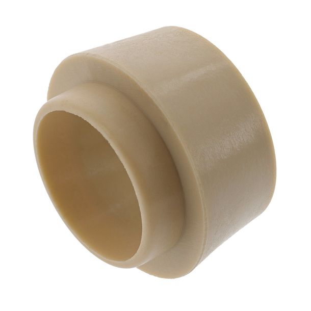 Distanziale con stop (plastica, beige) per manopola gas destra - KR51, serie bird, adatto per MZ