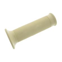 Gummigriff m. Rändelprofil f. Gasdrehgriff, beige - ohne Loch zur Blinkerbefestigung - innen Ø 26 mm, Länge 120 mm