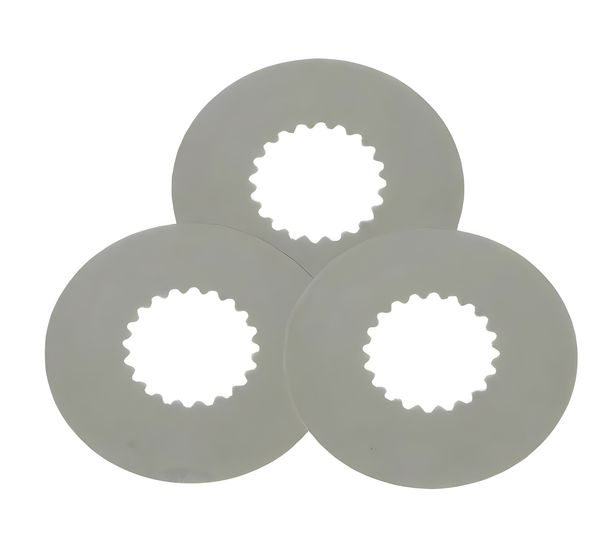 3x disques d'embrayage en PU, Acier - Disques d'embrayage - épaisseur 1,0 mm - Moteur M500-M700