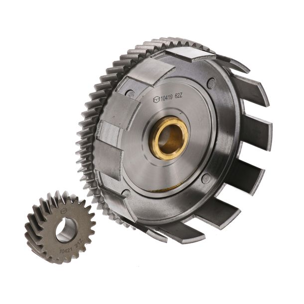Simson SET clutch gear+drive pinion - M700 - 62/21 teeth - for S70, S83, SR80