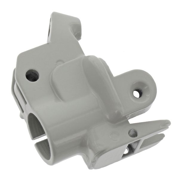 Abrazadera izquierda, gris - para maneta de embrague de aluminio - serie bird
