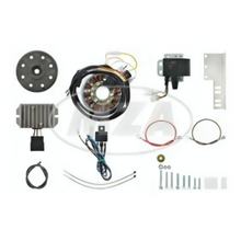 Lichtmagnetzündanlage 6V 100W mit integrierter vollelektronischer Zündung, passend f. JAWA 11 / 353 / 355 / 356 / 559 / 590 +CZ 450 / 455 / 470 / 475 / 477 / 482 / 485 / 487