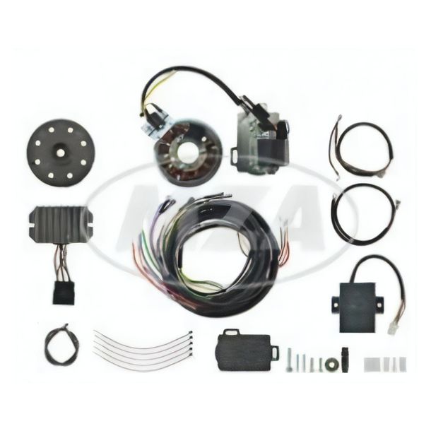 Lichtmagnetzündanlage kpl. mit Kabelbaum passend für AWO425 Sport 12V 150W