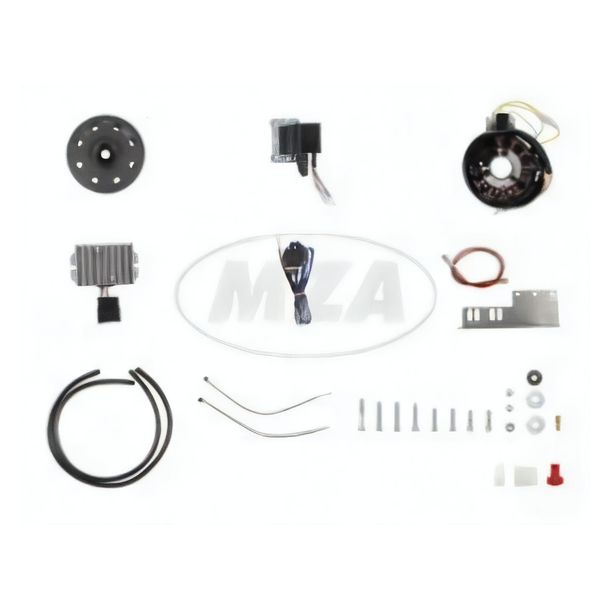 6V 100W light magnetic ignition system with integrated fully electronic ignition for 2 cylinders JAWA 18/354/360/361/362/633