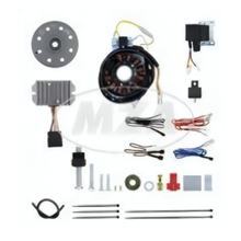 Sistema de ignição magneto óptico MZ 12V 150W com ignição dupla totalmente eletrônica integrada para ES125, 150, ETS125, 150, TS125, 150