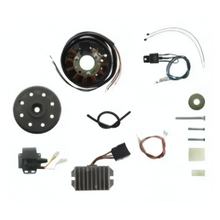 Sistema de encendido magnético ligero Simson 6V 75W DC con encendido totalmente electrónico integrado para scooter Ludwigsfelde (Pitty, SR56, SR59, TR150)