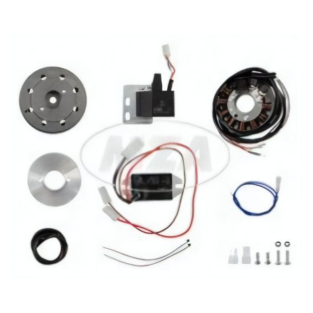 Simson Lichtmagnetzündanlage 12V 100W Gleichstrom mit integrierter vollelektronischer Zündung für KR51, SR4-1, SR4-2