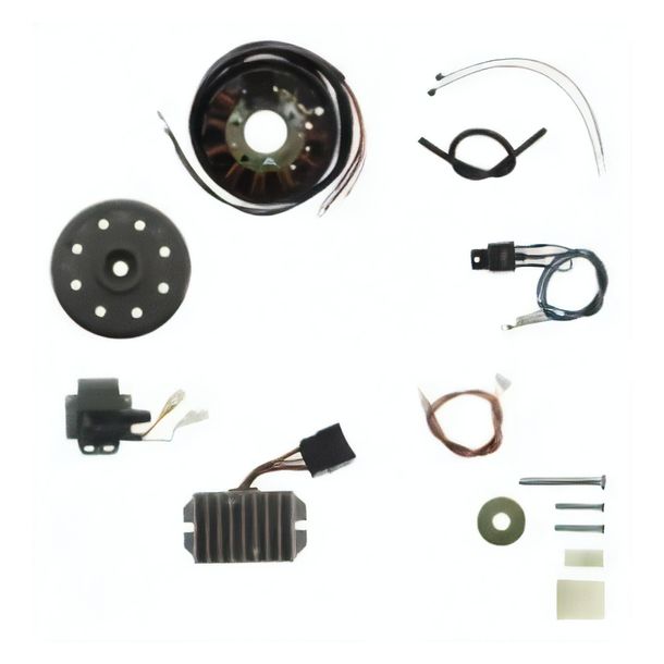 Sistema de encendido magnético ligero MZ 6V 75W con encendido totalmente electrónico integrado para RT125