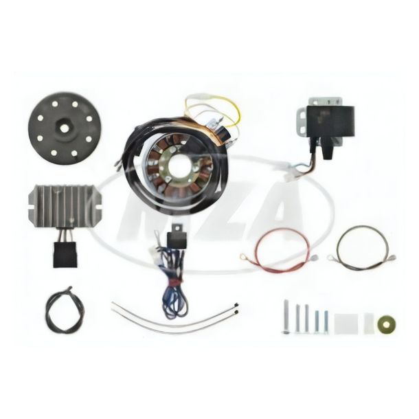 MZ Lichtmagnetzündanlage 6V 100W Gleichstrom mit integrierter vollelektronischer Zündung für TS250, 4-Gang + TS250 / 1, 5-Gang – Bild 1