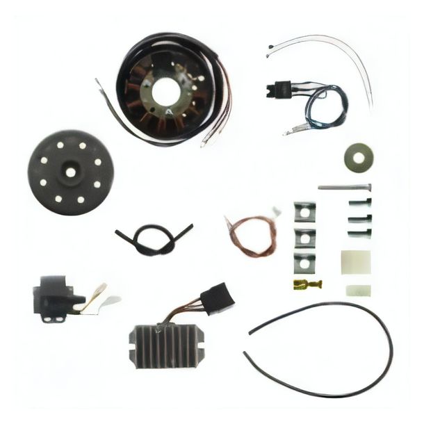 MZ Lichtmagnetzündanlage 12V 180W mit integrierter vollelektronischer Zündung für ETZ250, ETZ251, ETZ301