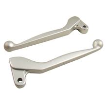 SET Handhebel - Farbe: silber-matt - Alu-massiv, Bremshebel + Kupplungshebel