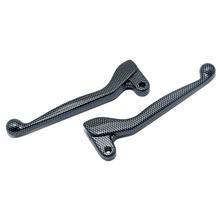 SET Handhebel - Farbe: carbon - Alu-massiv, Bremshebel + Kupplungshebel