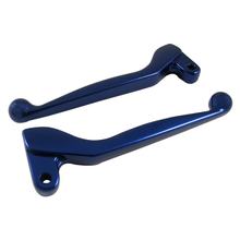 SET Handhebel - Farbe: blau - Alu-massiv, Bremshebel + Kupplungshebel