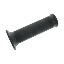 Gummigriff m. Rändelprofil f. Festgriff, schwarz - ohne Loch zur Blinkerbefestigung - innen Ø 20 mm, Länge: 120 mm