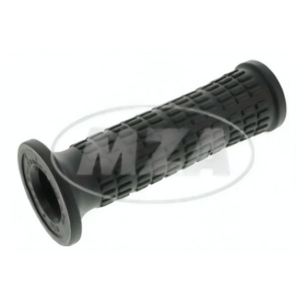 Fixed grip Domino, black - Ø22mm, length: 122mm
