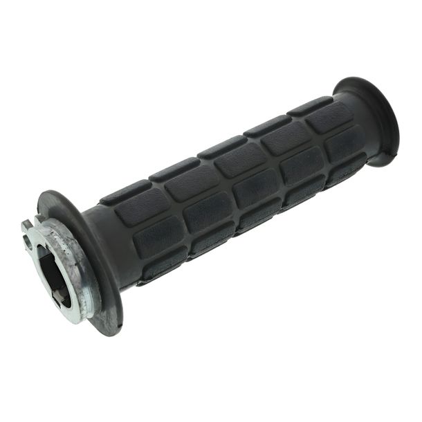 Simson grip tube, throttle twist grip with rubber grip (waffle pattern) - S50, S51, S53, S70, SR50, SR80