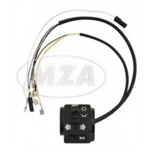 Simson switch combination 8626.19/9 +19/10 compl. w. cable - 12V - without flasher - scooter SR50, SR80