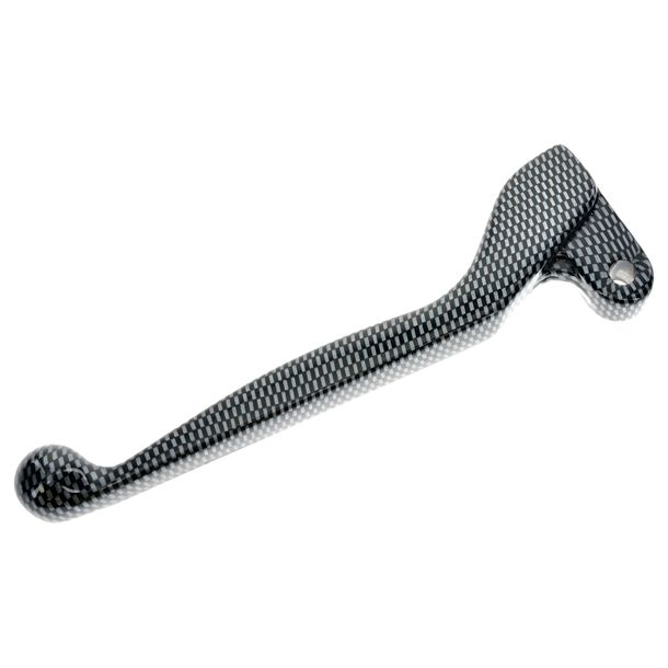 Handgreep links - carbonlook voor koppeling, massief aluminium