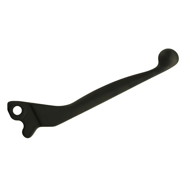 Simson hand lever, right, aluminium solid - black - for master cylinder on Simson base - S53, S83, SR50, SR80