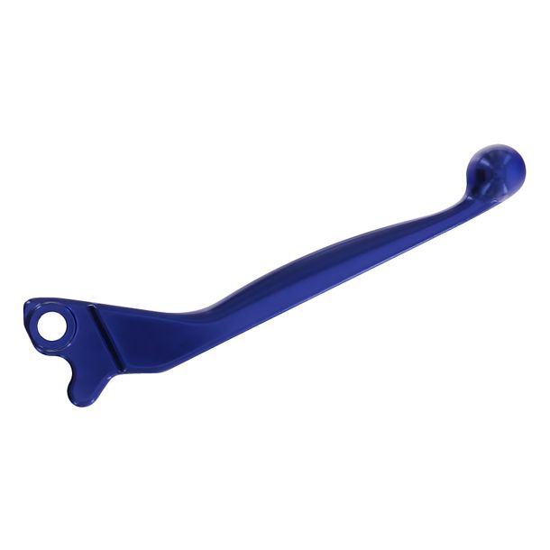 Levier à main Simson, droit, aluminium massif - bleu - pour maître-cylindre basé sur SIMSON - S53, S83, SR50, SR80