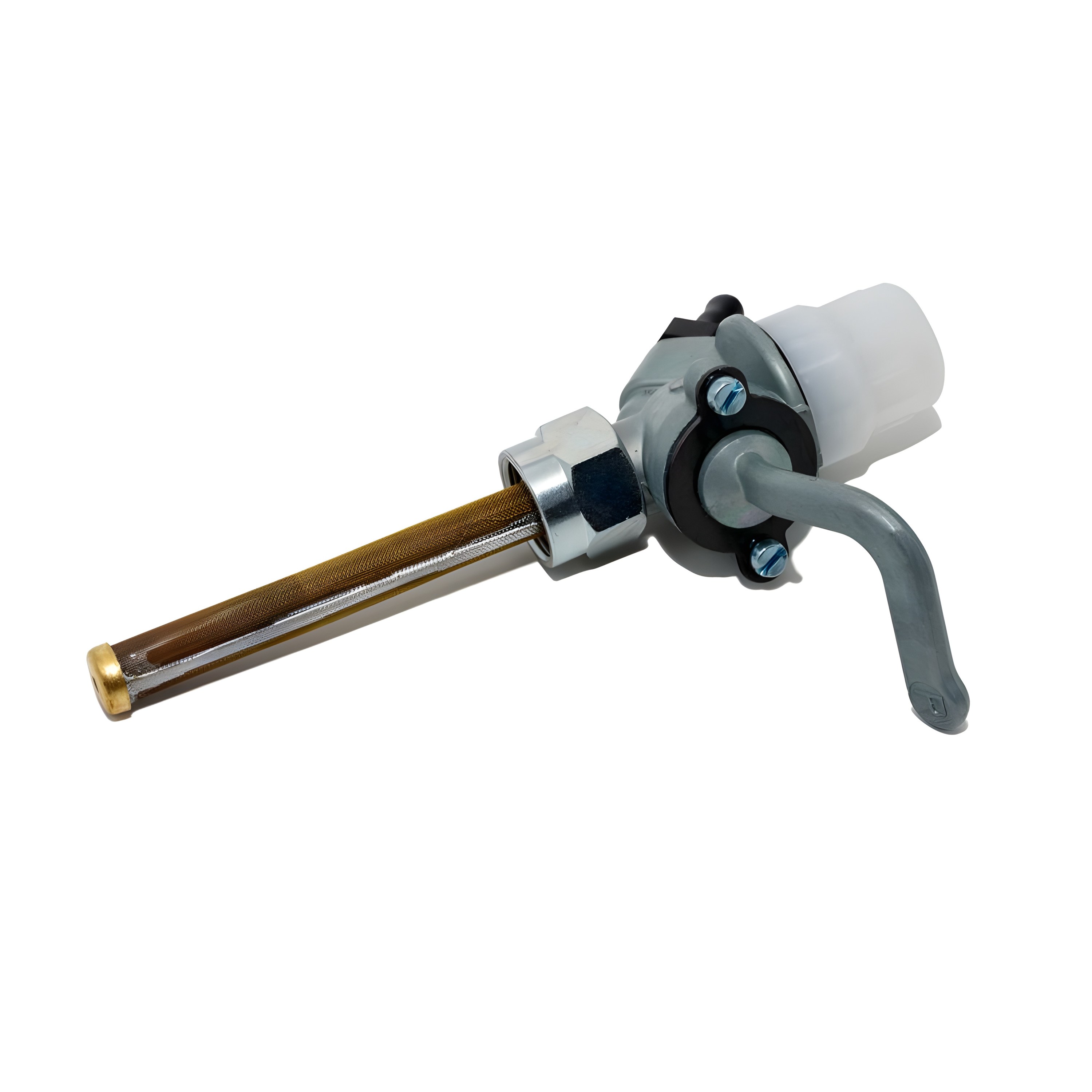 Filtro Benzina M16x1 Rubinetto Benzina MCHNIC Per Simson E MZ | Inclinato Con Filtro E Sacca Acqua | M16x1 Ricambio Moto D'epoca - Foto 6