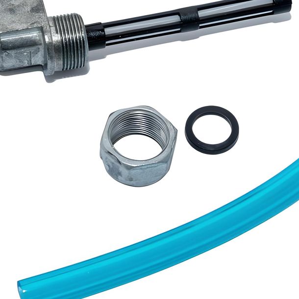 Set Benzinhahn Hahn, Schlauch, Benzinfilter Simson Schwalbe SR50, SR80 – Bild 4