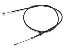 Bowdenzug / Kupplungszug, schwarz für Kupplung, hochgezogen A1267x1122x127,5 für MZ TS125, TS150
