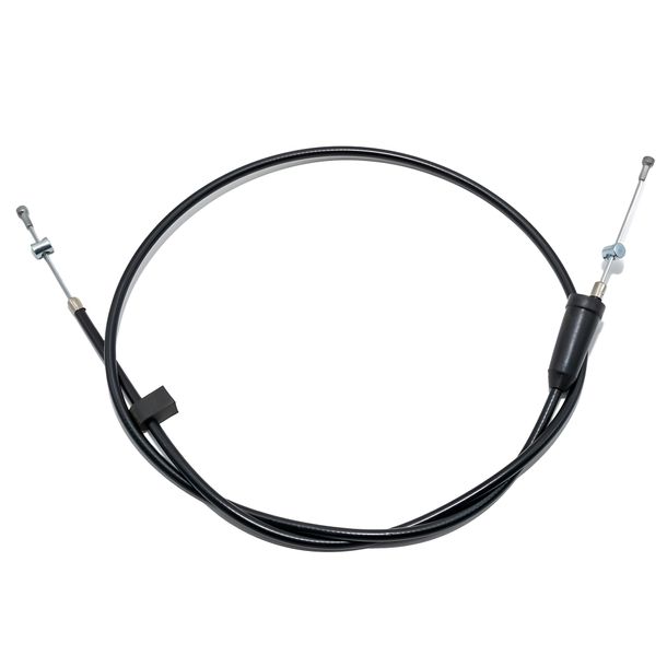 Câble Bowden MZ, embrayage - noir - ETS125/1, 150/ 1, TS125, 150 - liaison plate ; ES125, 125/1, 150, 150/ 1