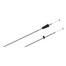 Câble Bowden MZ, embrayage - gris - ETS125/1, 150/ 1, TS125, 150 - liaison plate ; ES125, 125/1, 150, 150/ 1